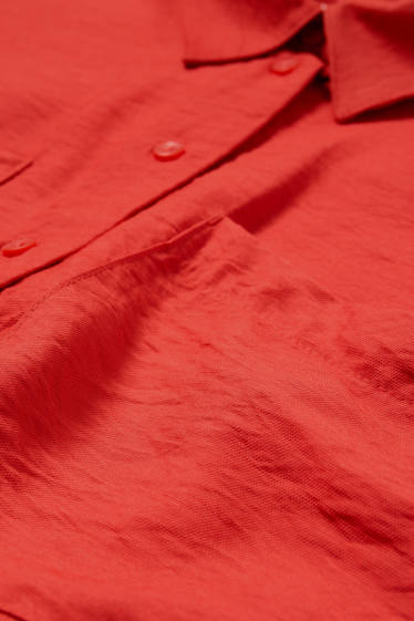 Damen - Bluse - rot