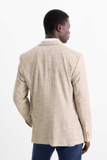Home - Americana - regular fit - Flex - estructurada - beix clar