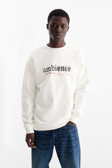 Hommes - Sweat - blanc