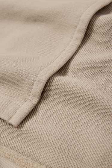 Donna - Vestito in felpa - beige