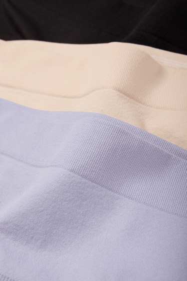 Women - Multipack of 3 - hipster - seamless - violet