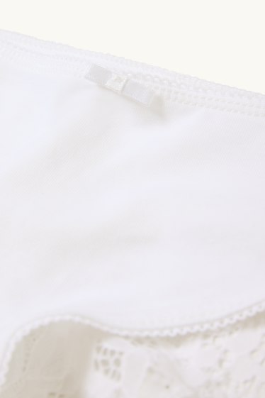 Damen - Multipack 3er - Slip - cremeweiss
