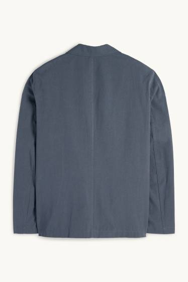 Home - Americana combinable - oversized - blau fosc