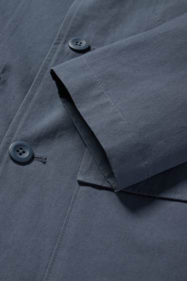 Home - Americana combinable - oversized - blau fosc