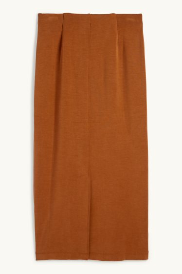 Femmes - Jupe crayon - marron