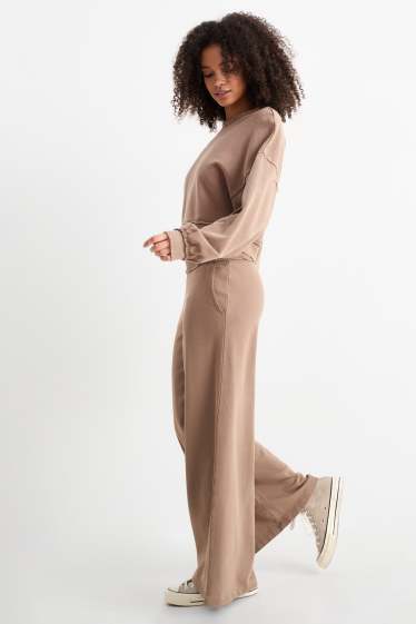 Dames - Joggingbroek - bruin