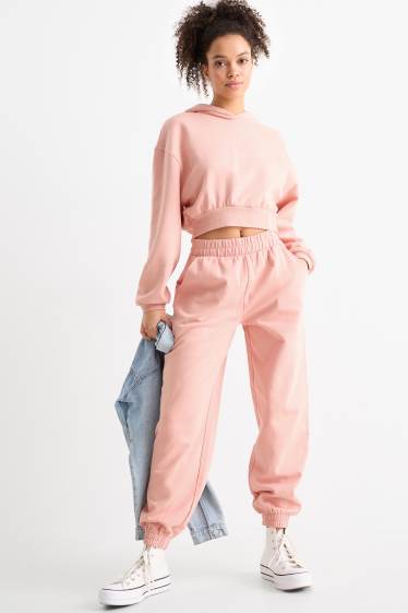 Femmes - Pantalon de jogging - rose