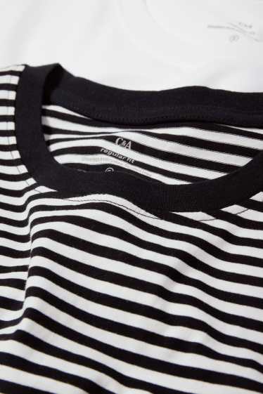 Damen - Multipack 2er - T-Shirt - schwarz / weiß