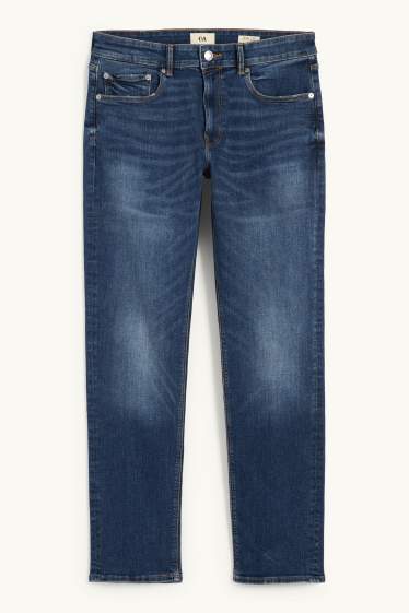 Bărbați - Slim jeans - LYCRA® - denim-albastru