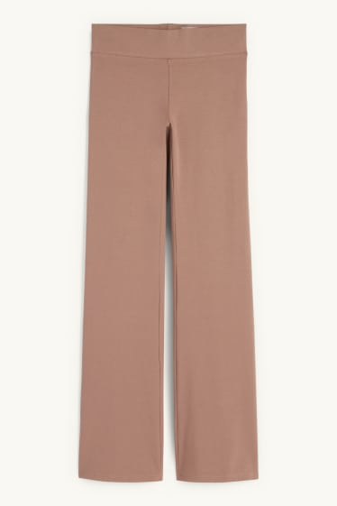 Donna - Leggings svasati - marrone chiaro