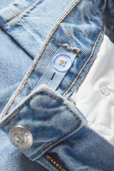 Kinder Mädchen - Cargo Jeans - helljeansblau