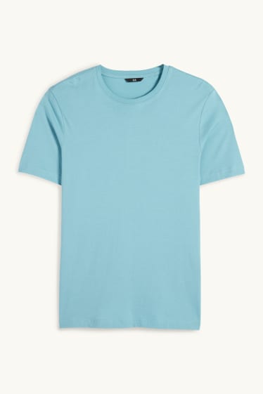 Hommes - T-shirt - regular fit - turquoise