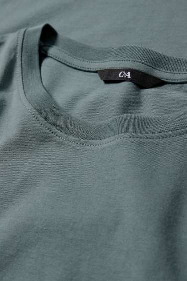 Uomo - T-shirt - regular fit - verde scuro