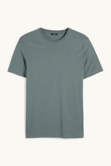 Uomo - T-shirt - regular fit - verde scuro