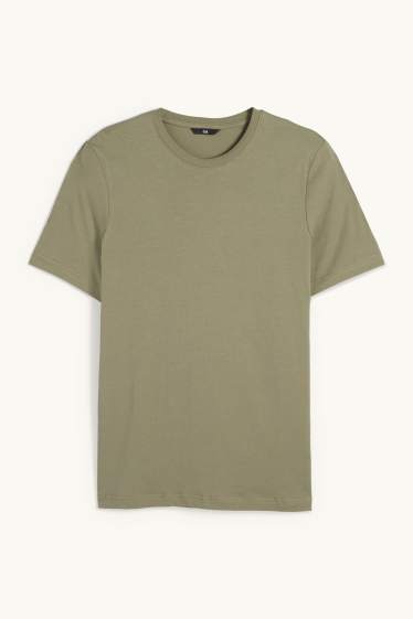 Herren - T-Shirt - Regular Fit - grün