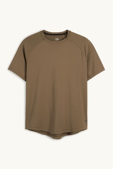 Herren - Funktions-Shirt - Regular Fit - 4 Way Stretch - dunkelgrün