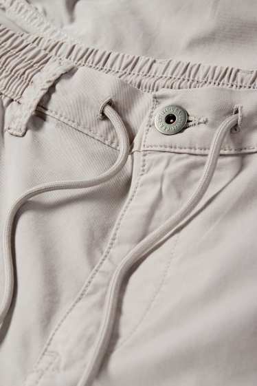 Hommes - Pantalon cargo - gris