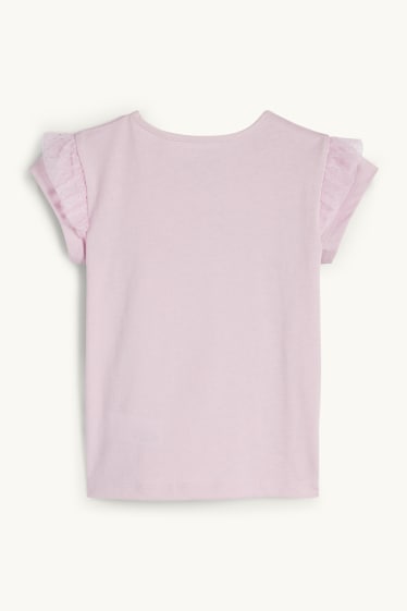 Kinder Mädchen - Die Eiskönigin - Kurzarmshirt - hellviolett