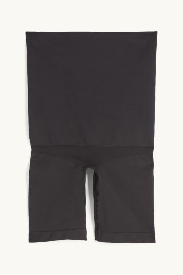 Dames - Vormgevende broek - naadloos - zwart