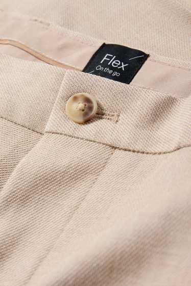 Heren - Broek uit het combi-systeem - slim fit - fFlex - beige