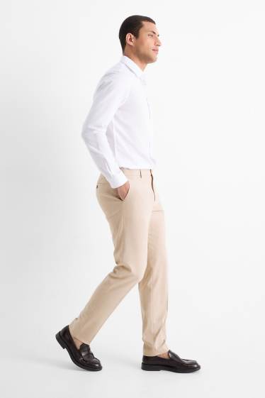 Heren - Broek uit het combi-systeem - slim fit - fFlex - beige