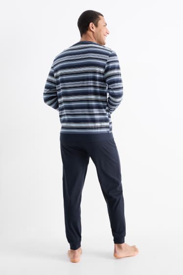 Home - Pijama - blau fosc