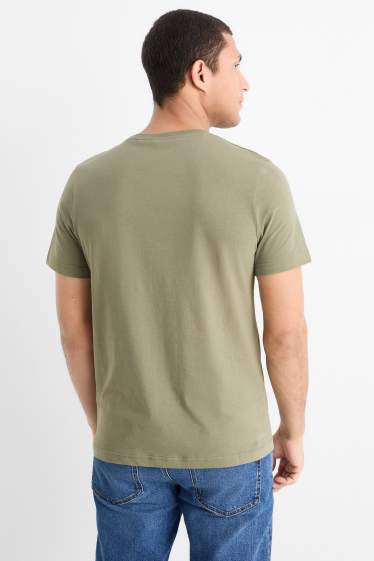 Herren - T-Shirt - Regular Fit - grün