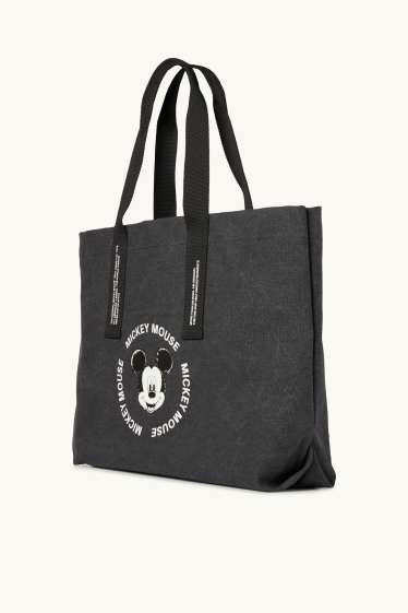 Donna - Shopper grande - Topolino - nero