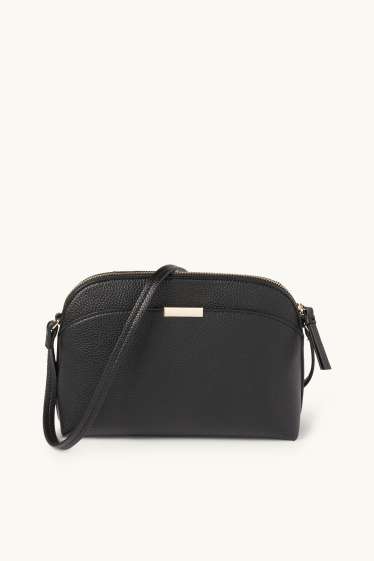 Femmes - Sac d'épaule - synthétique - noir