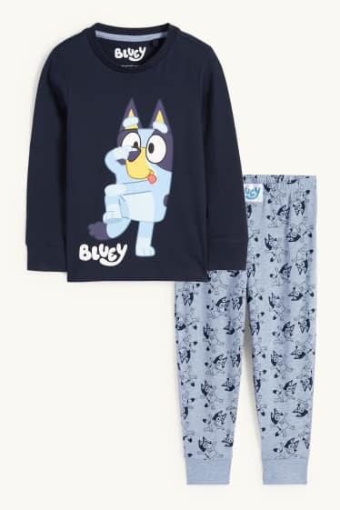 Enfants garçons - Bluey - pyjama - 2 pièces - bleu foncé