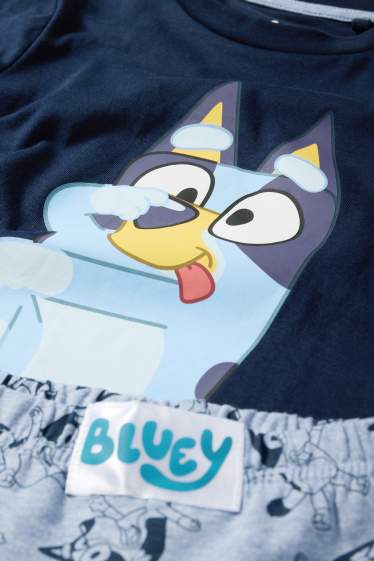 Enfants garçons - Bluey - pyjama - 2 pièces - bleu foncé