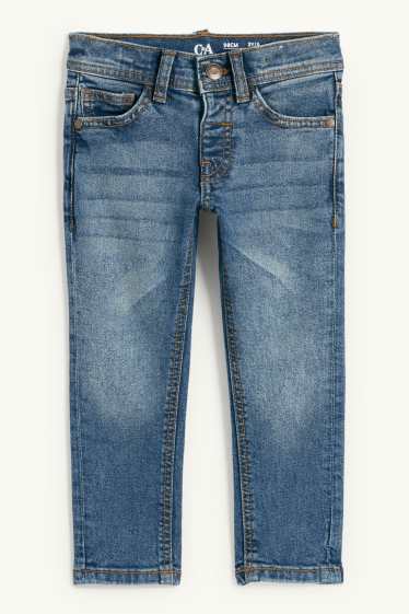 Dzieci chłopcy - Straight jeans - dżins-jasnoniebieski