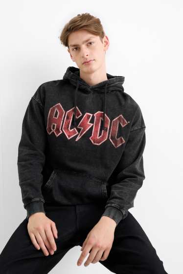 Men - Hoodie - AC/DC - dark gray
