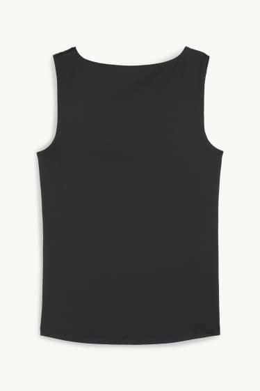 Damen - Basic-Top - schwarz