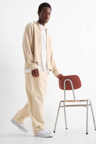 Herren - Chino - Relaxed Fit - beige