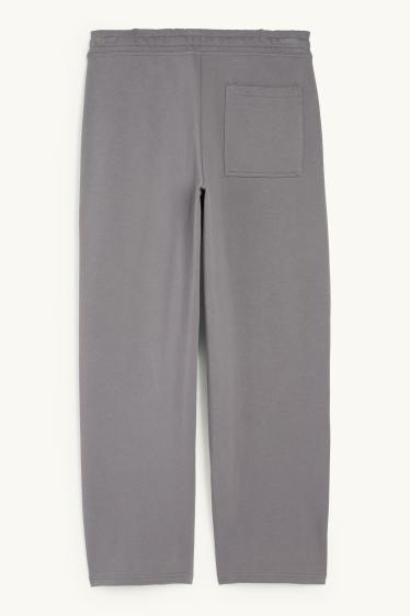 Heren - Joggingbroek - donkergrijs