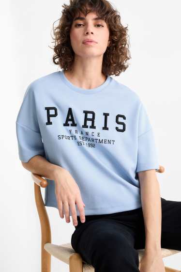 Damen - Sweatshirt - blau