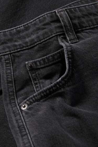 Damen - Balloon Jeans - Mid Waist - jeansgrau