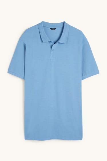 Bărbați - Tricou polo - albastru