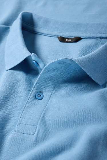 Bărbați - Tricou polo - albastru