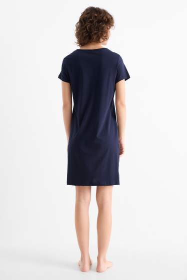 Femmes - Chemise de nuit - bleu foncé