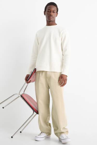 Hombre - Pantalón - baggy fit - topo