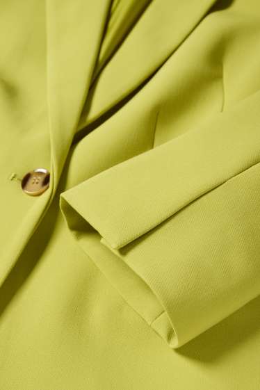 Women - Business blazer - fitted - light green