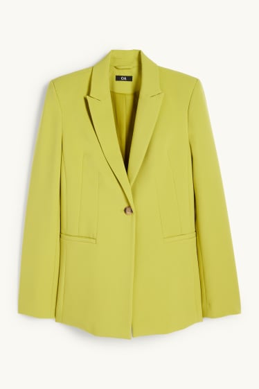 Women - Business blazer - fitted - light green
