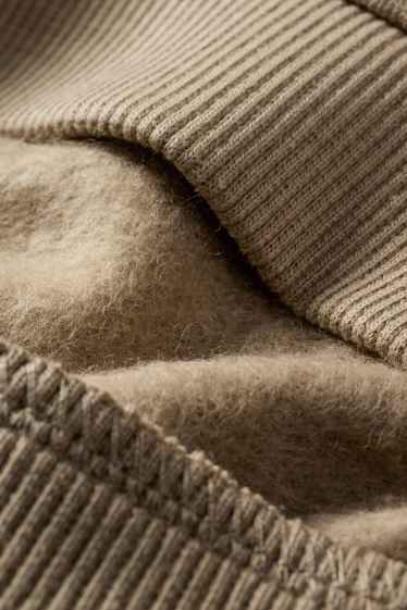 Baby Jungen - Dino - Baby-Sweatshirt - khaki