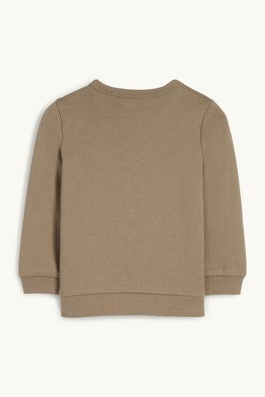 Baby Jungen - Dino - Baby-Sweatshirt - khaki
