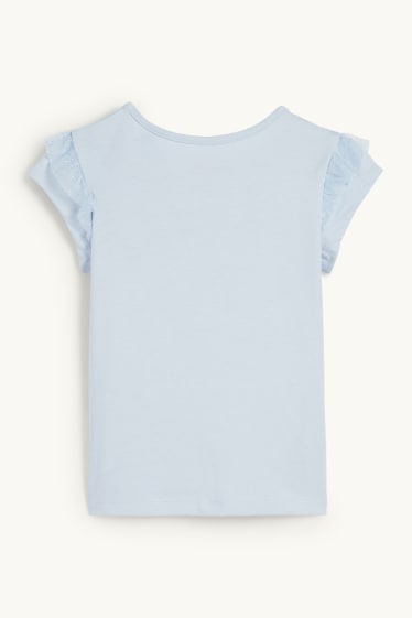 Kinderen: meisjes - Frozen - T-shirt - lichtblauw