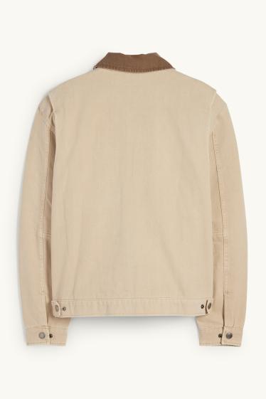 Herren - Jacke - hellbeige