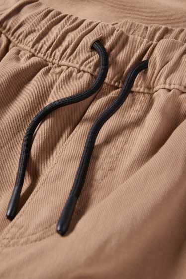 Kinder Jungen - Cargohose - braun