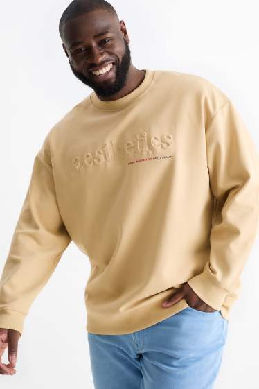 Hommes - Sweat - beige